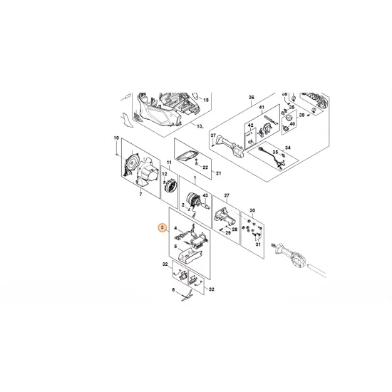 STIHL  Moduł elektroniczny FA02 430 1402